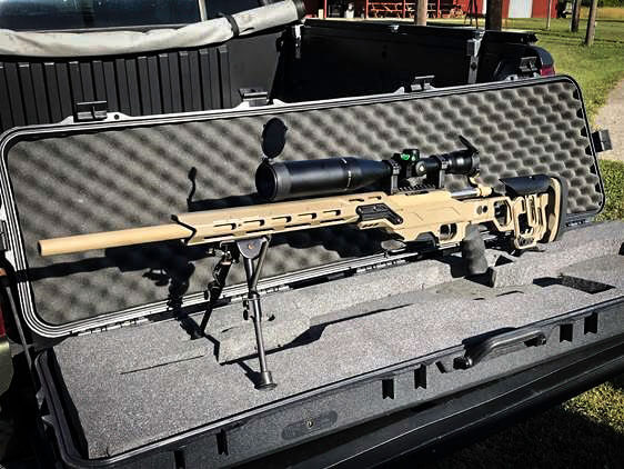 Remington 700 5R and our Lite competition chassis