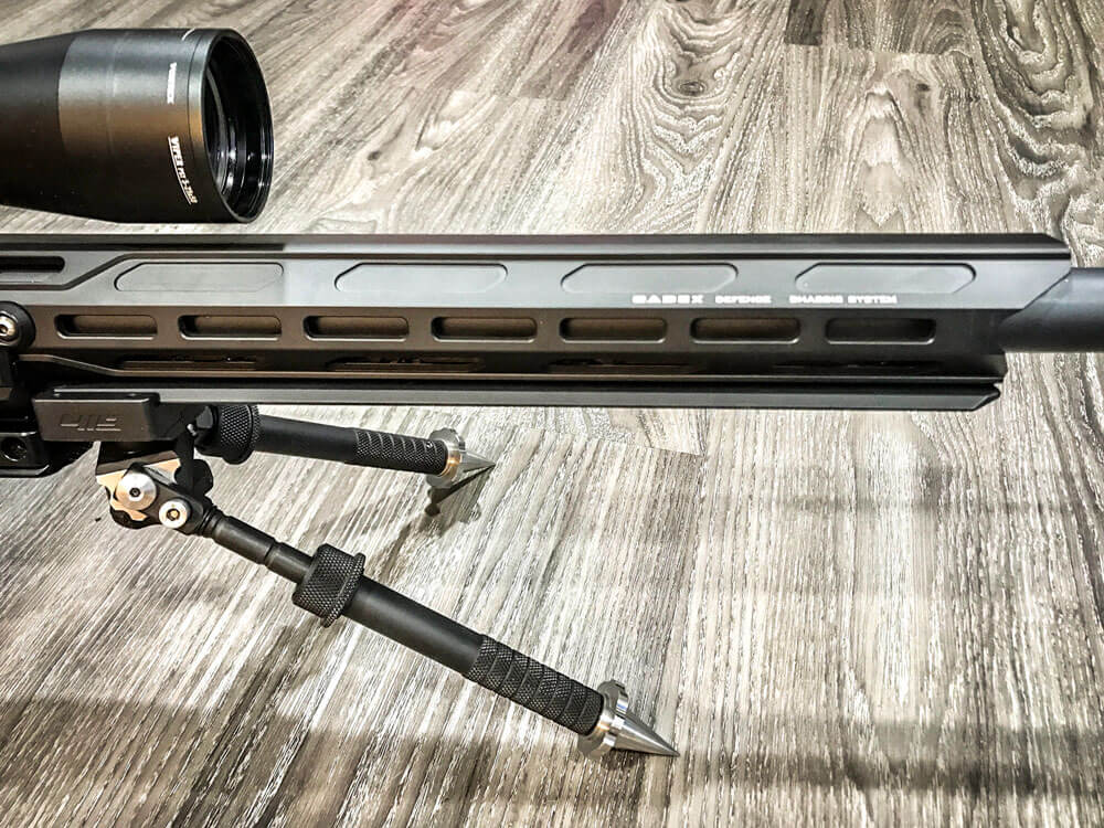 Field Competition with the new M-LOK Arca rail fore-end tube