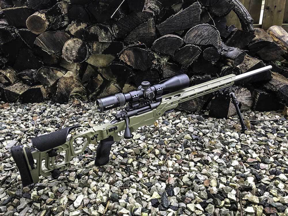 Smokeless muzzle loader with our Lite Competition chassis
