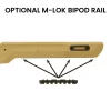 SHP OPTIONAL M-LOK BIPOD RAIL