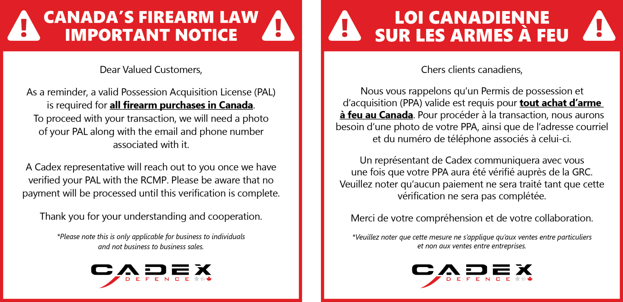 In Stock Rifles – Cadex Defence