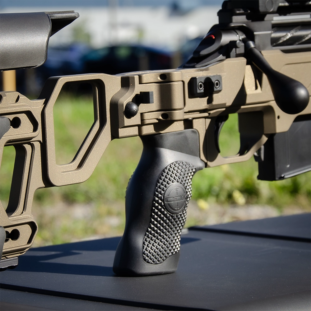 Cadex rubberized grips