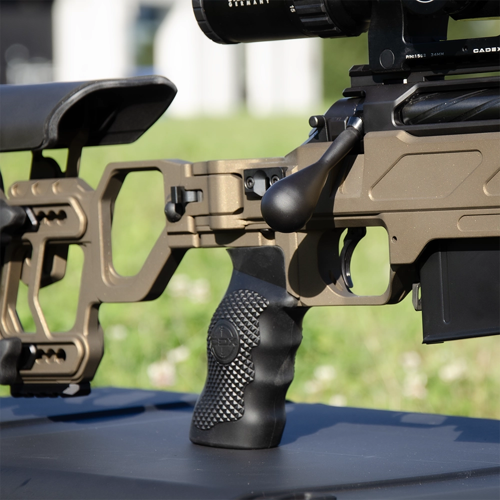 Cadex rubberized grips