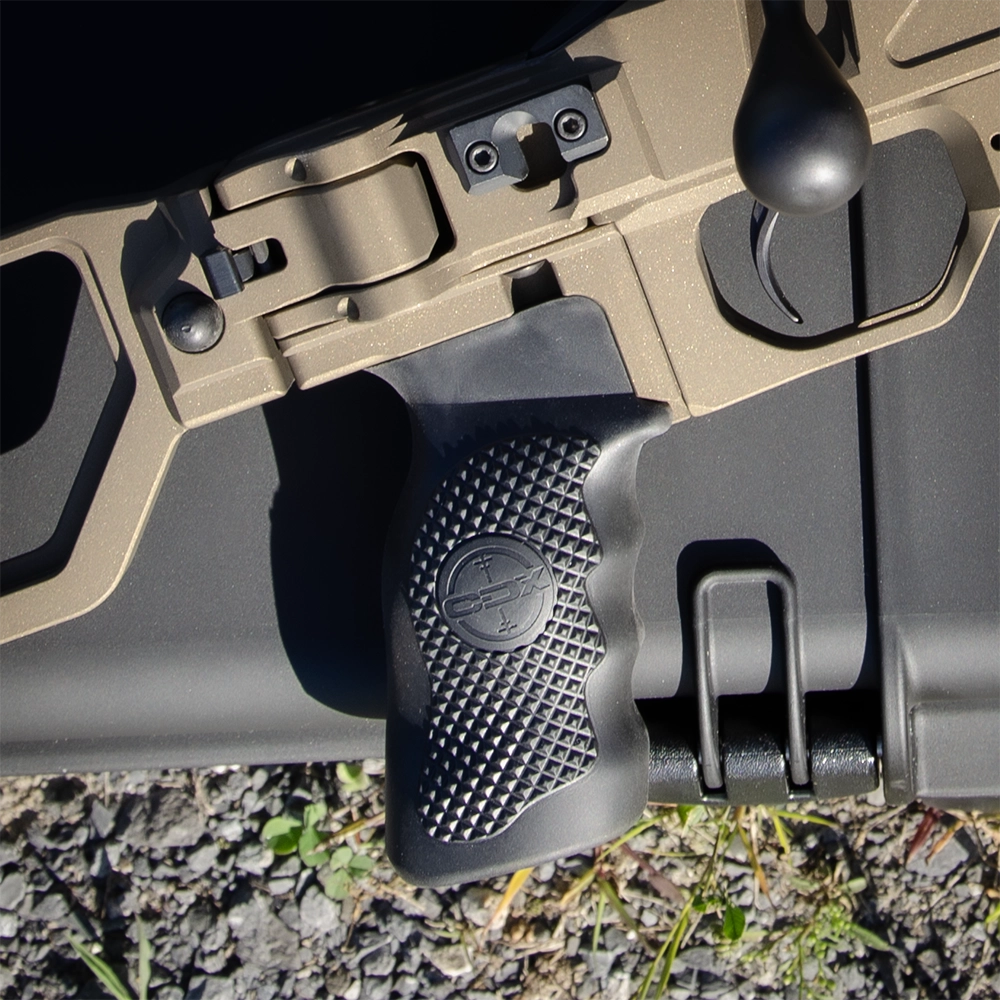 Cadex rubberized grips