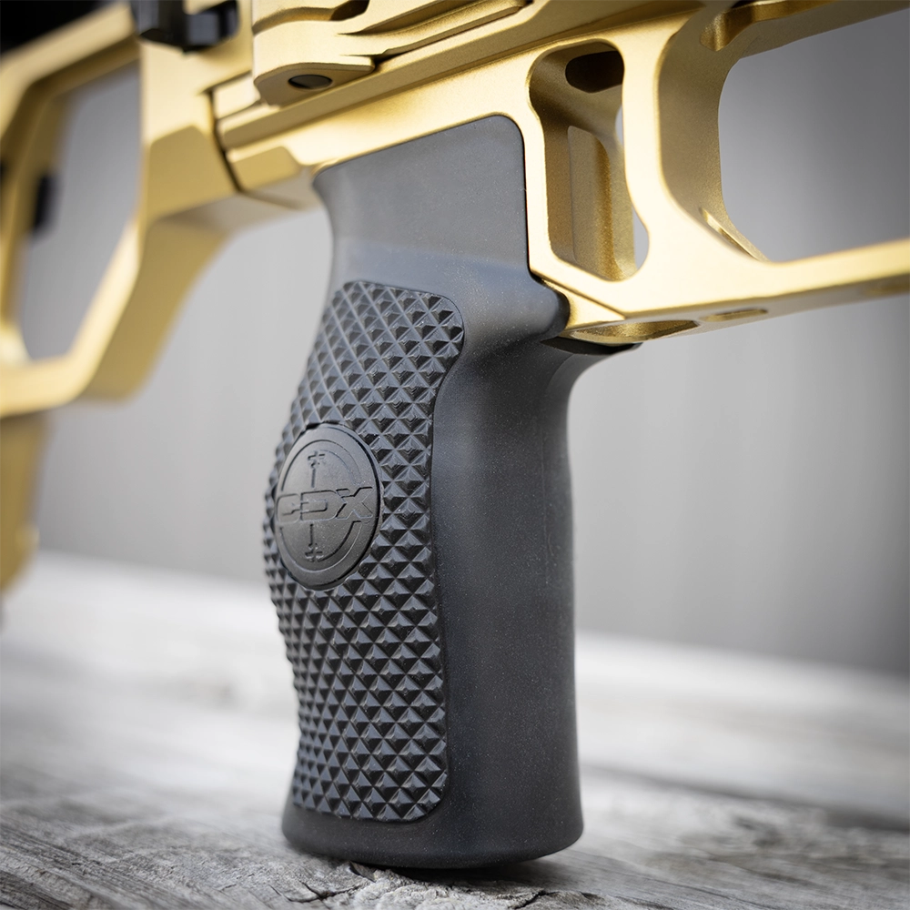 Cadex rubberized grips